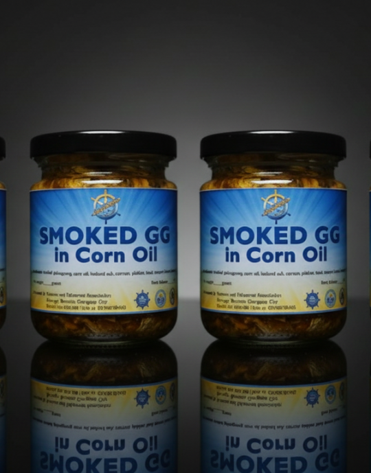 Smoked Galunggung in corn oil