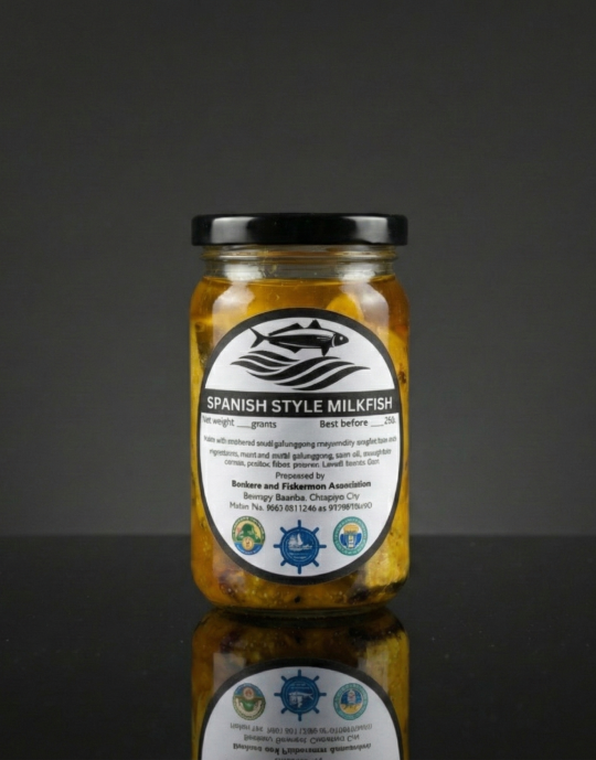 Spanish Style Milkfish in Corn Oil